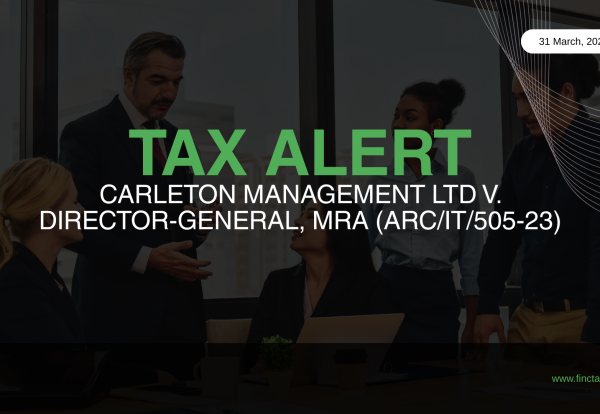 Finctax Alert