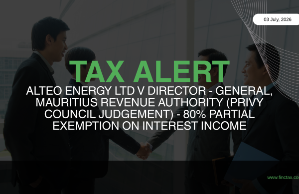 Tax Alert - Issue 1 July 2026